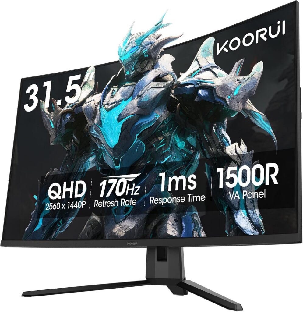KOORUI 31.5 32E6QC QHD 170HZ