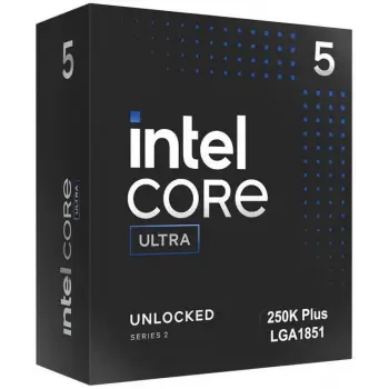 Процесор Intel Core Ultra 5 250K Plus, 18-Core (6P+12E) 3.3 GHz, 30MB, LGA1851, BOX
