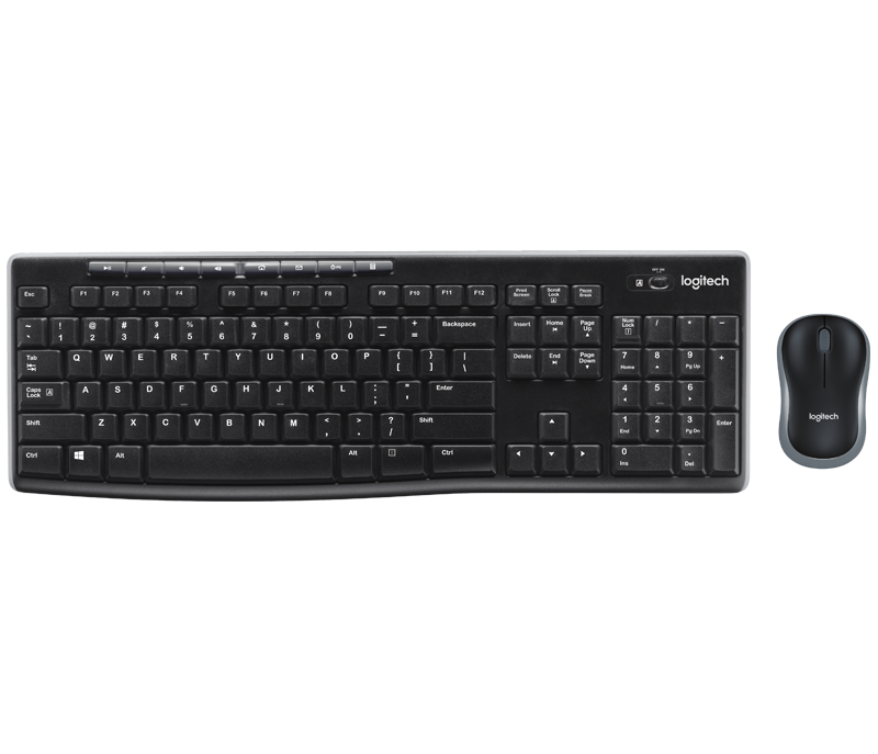 LOGITECH MK270 WL DESKTOP BK
