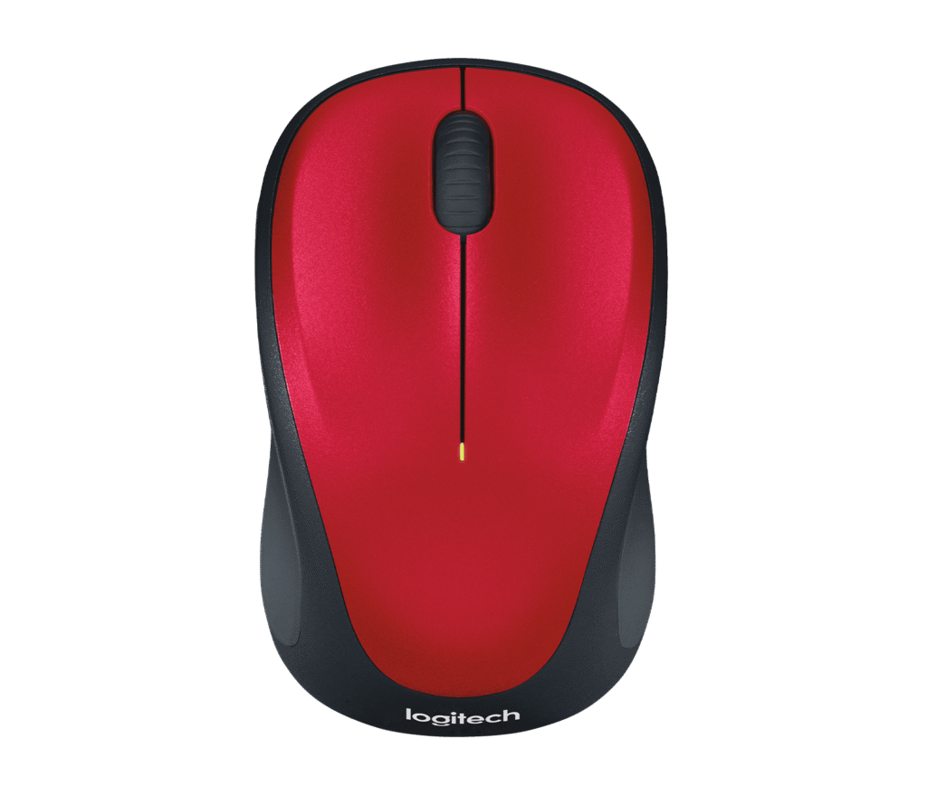 LOGITECH M235 WL/NB/RED+BLACK