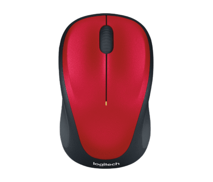LOGITECH M235 WL/NB/RED+BLACK
