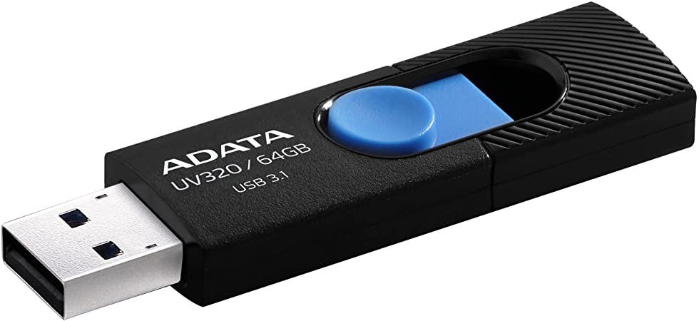 64GB USB3.2 UV320 ADATA BLACK
