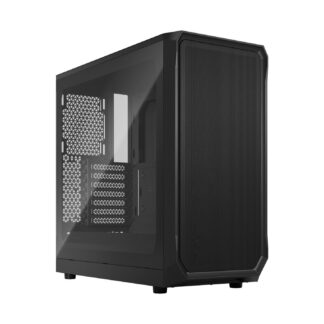 GSOL Gaming — Core i3-13100 / RTX 3050 · FD FOCUS 2 BLACK TG CLEAR TINT · GSOL Basic Gaming