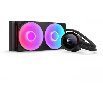 Охладител за процесор NZXT Kraken Plus 240 RGB LCD Display - Black