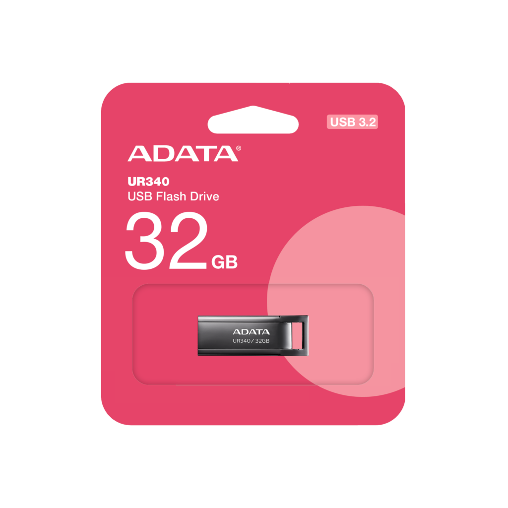 32GB USB3 UR340 ADATA METAL BK