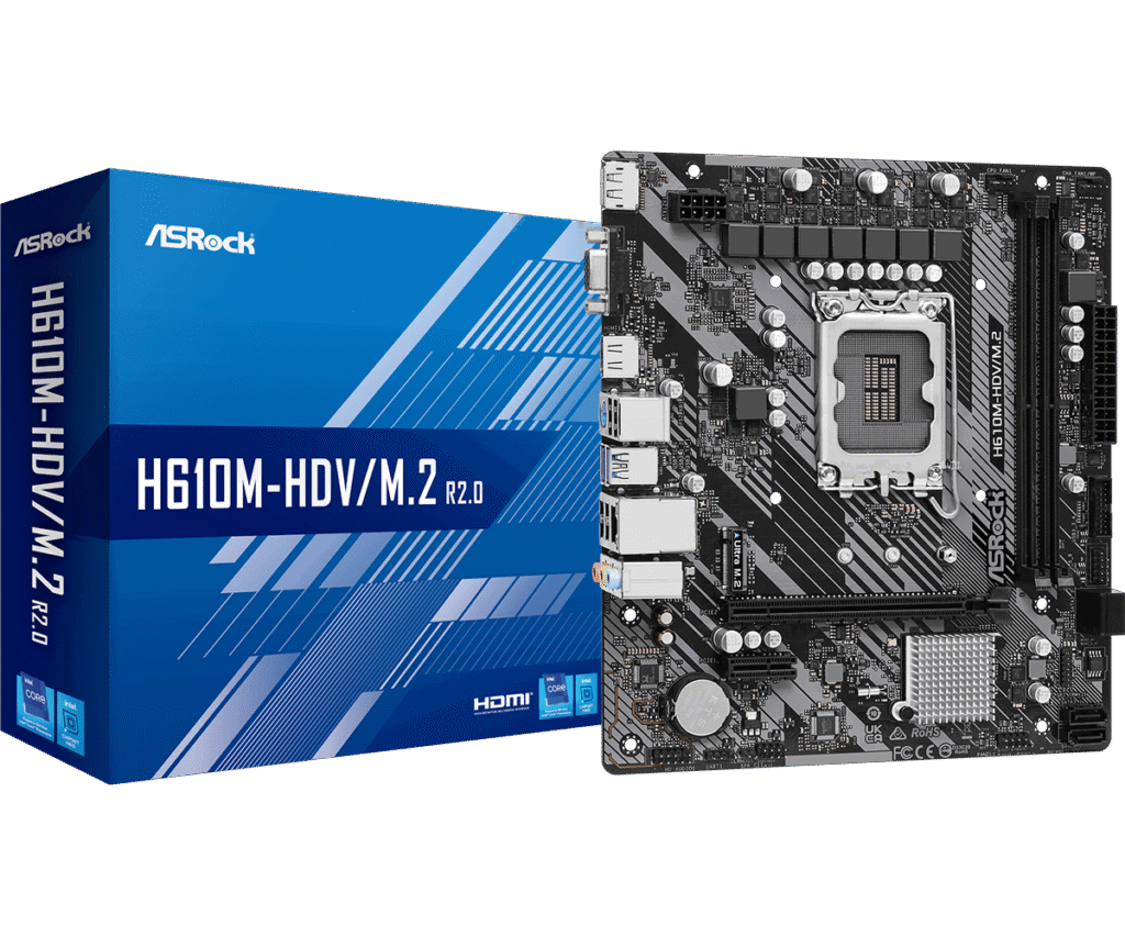ASROCK H610M-HDV/M.2 R2.0/DDR4