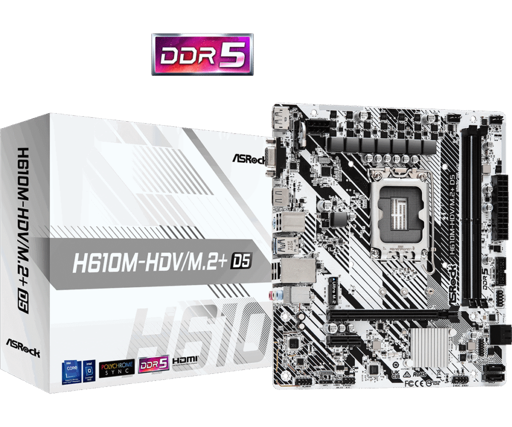 ASROCK H610M-HDV/M.2+ D5