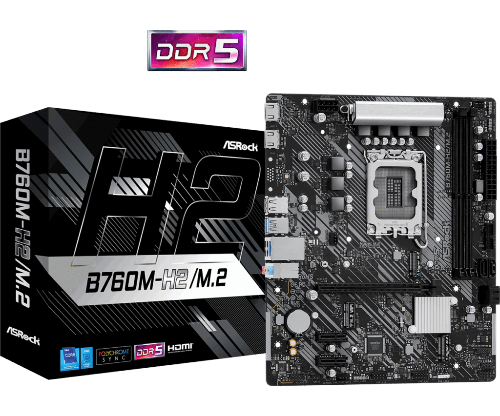 ASROCK B760M-H2/M.2 /D5/1700