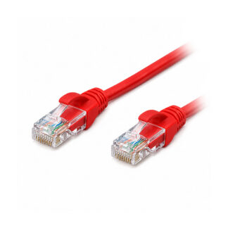 Пач кабел Assmann UTP Cat.5e / 0.5 m / Червен