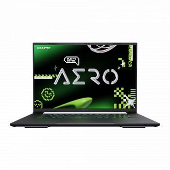 Лаптоп GIGABYTE AERO X16 1TH93EEC94DH - 16" inch IPS 165Hz, AMD Ryzen Al 7 350, 16GB DDR5, 1TB SSD Gen4, RTX 5050, Win 11 Home - Бял