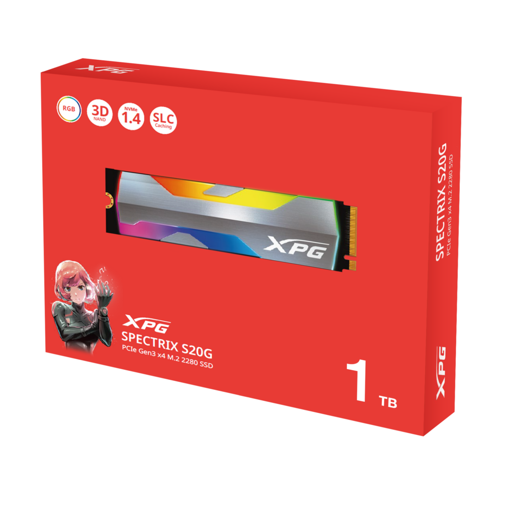 1TB XPG S20G M2 PCI GEN3 RGB