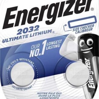 2 X LITH BATT ENER CR2032 ULTI