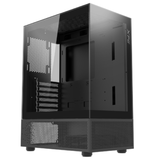 GSOL Gaming — Core i3-13100 / RTX 3050 · XPG INVADER X MINI MT BLACK · GSOL Basic Gaming