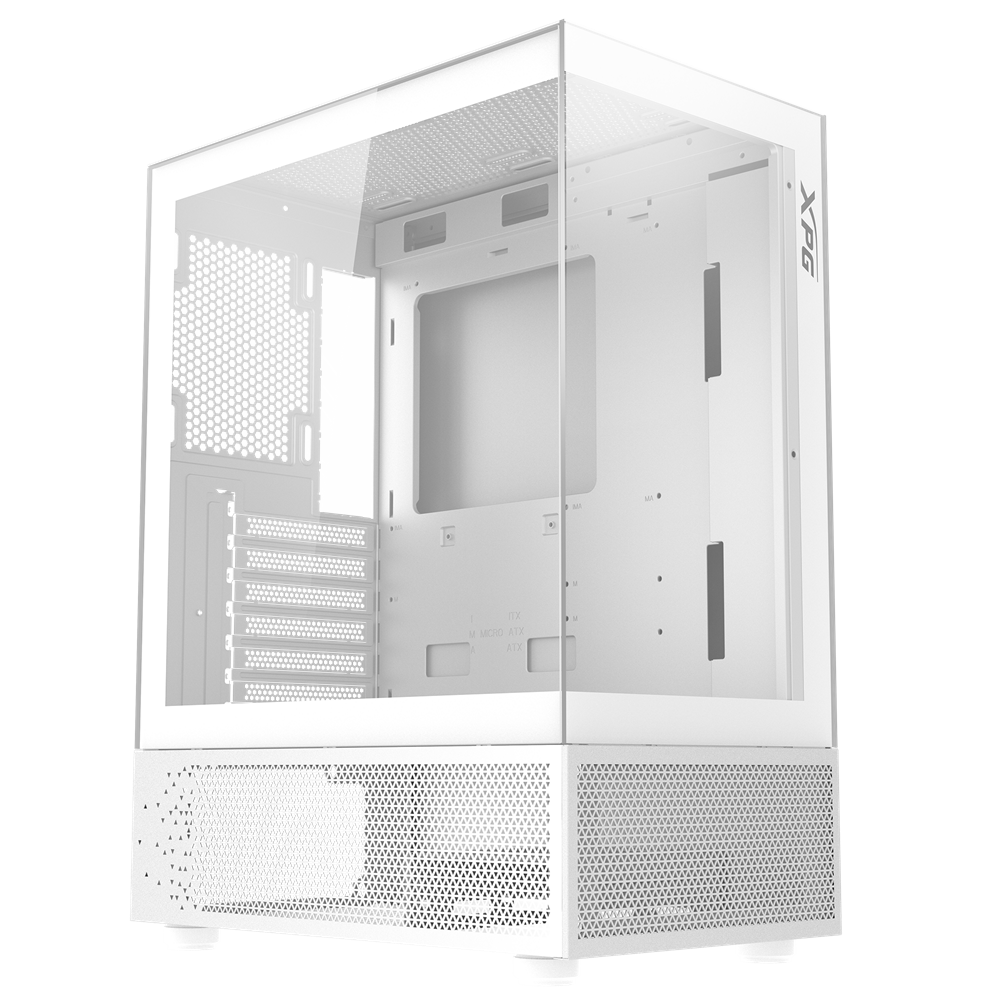 GSOL Gaming — Ryzen 5 5500 / RX 7600 · XPG INVADER X MINI MT WHITE · GSOL Basic Gaming