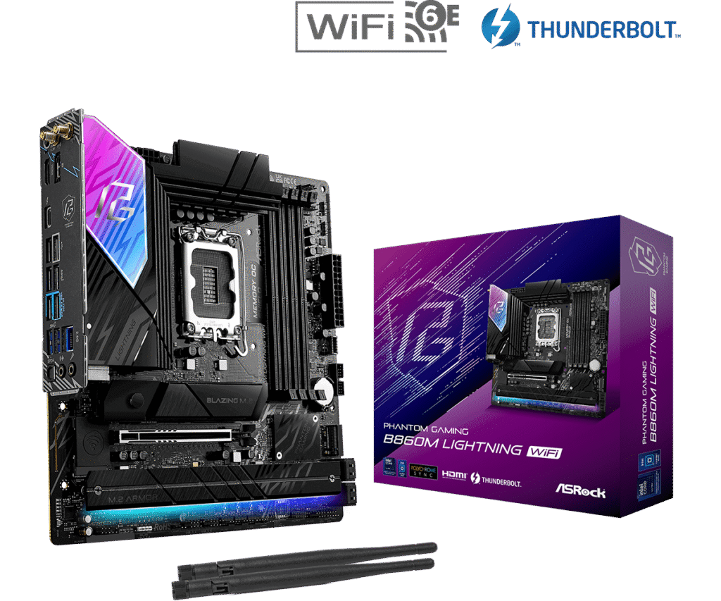 ASROCK B860M LIGHTNING WIFI