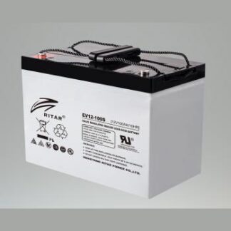 Оловна батерия RITAR (EV12-100S), 12V, 100Ah 306/ 168/ 211 mm, За електрически колички