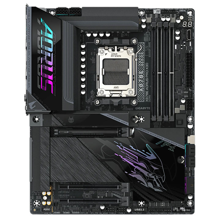 GB X870E AORUS PRO X3D ICE