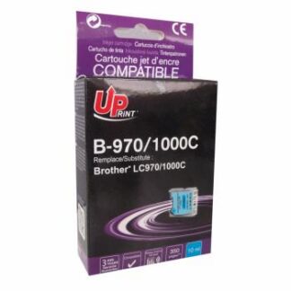 Мастилница UPRINT LC970.LC1000 BROTHER, Cyan