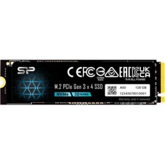 SSD Silicon Power A60 M.2-2280 PCIe Gen 3x4 NVMe 128GB