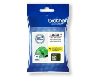 Мастилена глава Brother LC462XL Yellow / Оригинал / Жълт / Висок капацитет / 1500 страници