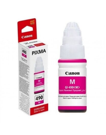 Мастило Canon GI-490 Magenta / Оригинал / Маджента / 7000 страници