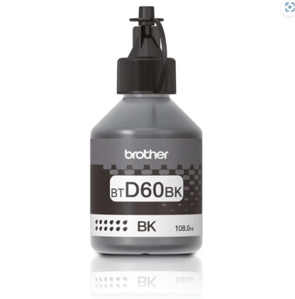Мастило Brother BT-D60 Black / Оригинал / Черен / 6500 страници