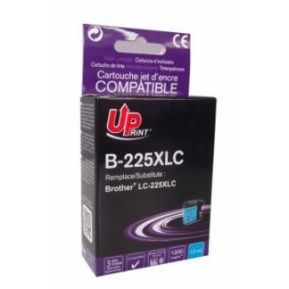Мастилница UPRINT LC225XL BROTHER, Cyan