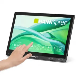 Портативен тъч Монитор Hannspree HT165HPB - 15.6" IPS FHD(1920x1080), HDMI, VGA