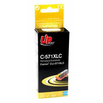 Мастилница UPRINT CLI 571XL-C CANON, Cyan