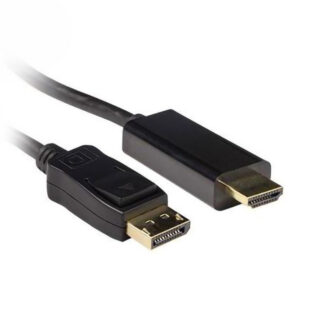 Кабел ACT AK3992 / DisplayPort M - HDMI M / 5 m / 4K / Активен / Bulk packaging
