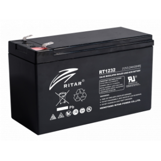 Оловна Батерия RITAR (RT1232), 12V, 3.2 Ah, AGM, 134/ 67/ 60 mm