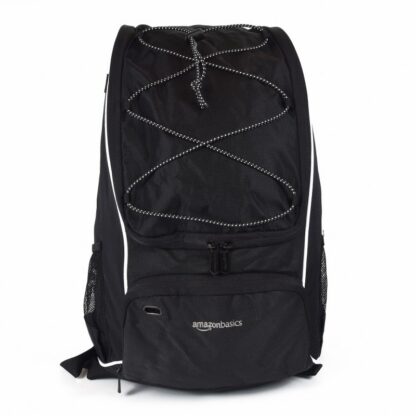Спортна раница Amazon Standard / 34.3 x 24.1 x 50.8 cm / 600D рипстоп полиестер / Черна