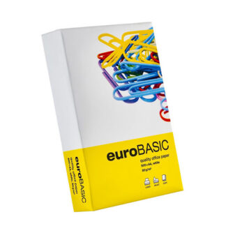 Копирна хартия А4 Eurobasic / 80g/m² / 500 листа / Клас С