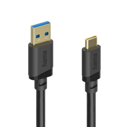 Кабел USB Hama USB 3.2 Gen1 A M - Type C M / 1.5 m / 5 Gbit/s