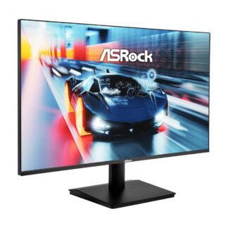 Гейминг монитор ASRock CL25FFB / 24.5`` / FHD / IPS / 1920x1080 / 144Hz / 1ms / HDMI + VGA / Черен / AMD FreeSync