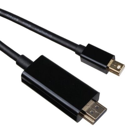 Преходник DisplayPort Mini M - HDMI M / 1.8 m / 4K / Позлатен