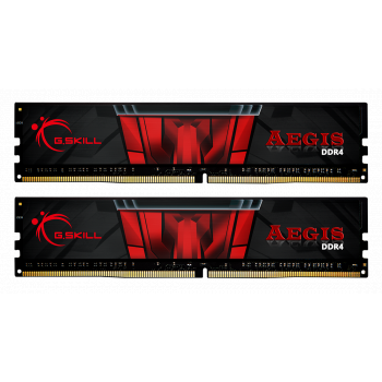 Памет G.SKILL Aegis 16GB(2x8GB) DDR4 3000MHz F4-3000C16D-16GISB