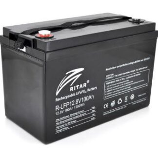 Литиево йонни батерии LFP12.8V100AH 12V / 100Ah -330/ 172 /214 mm F12/M8 RITAR