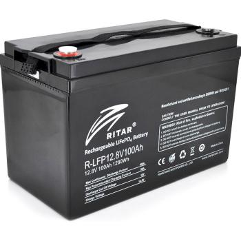 Литиево йонни батерии LFP12.8V100AH 12V / 100Ah -330/ 172 /214 mm F12/M8 RITAR