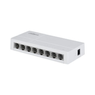 Комутатор суич Dahua SF1008L / 8 порта / 10/100 Mbps / Неуправляем / Настолен