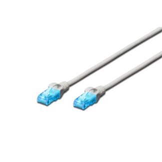 Пач кабел Assmann UTP Cat.5e / 10 m / Сив
