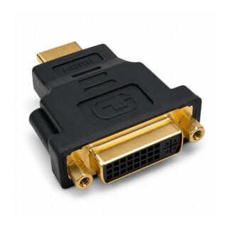 Преходник DVI-24+1 - HDMI / Женски-женски / Позлатен / 4K