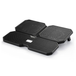 Охлаждаща поставка за преносим компютър DeepCool Multi Core X6 / 15.6`` / 4 вентилатора / 2x USB-A