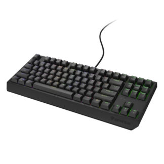 Механична GAMING клавиатура Genesis Thor 230 TKL RGB / TKL / Outemu Red / 87 клавиша / Кабелна / USB / Hot Swap / RGB / Черна