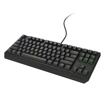 Механична GAMING клавиатура Genesis Thor 230 TKL RGB / TKL / Outemu Red / 87 клавиша / Кабелна / USB / Hot Swap / RGB / Черна