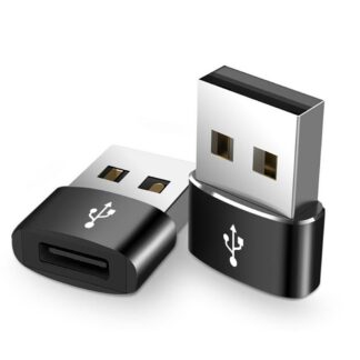 Преходник Gionar GA31 USB Type A M - USB Type C F / Адаптер / Метал