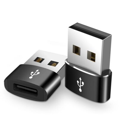 Преходник Gionar GA31 USB Type A M - USB Type C F / Адаптер / Метал