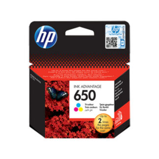 Мастилена глава HP 650 Tri-Colour CZ102AE / Оригинал / Трицветна / 200 страници