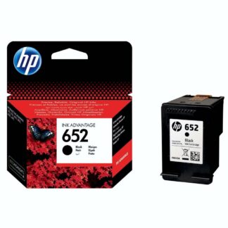 Мастилена глава HP 652 Black / Оригинал / Черен / 360 страници