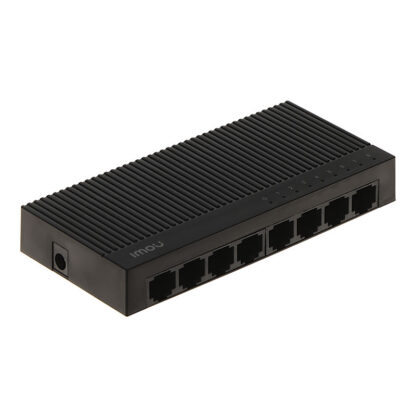 Комутатор суич IMOU SF108C / 8 порта / 10/100 Mbps / Неуправляем / Настолен
